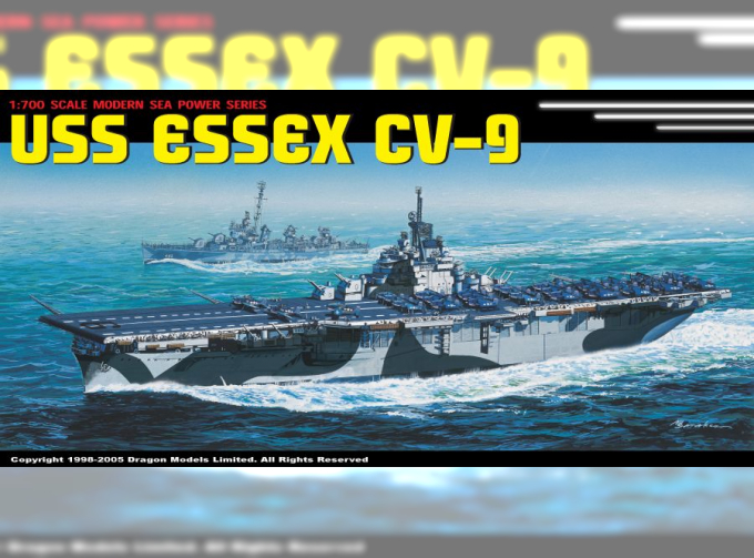 Сборная модель USS Essex