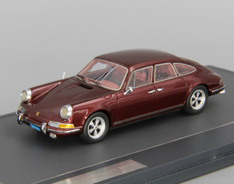 PORSCHE 911 Troutman & Barnes 4-door (1972), dark red metallic