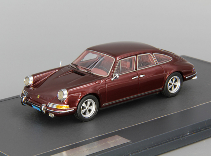 PORSCHE 911 Troutman & Barnes 4-door (1972), dark red metallic