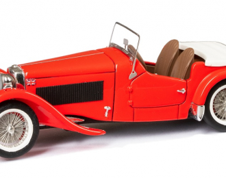 HRG 1500 Roadster (Top down) (1947), red