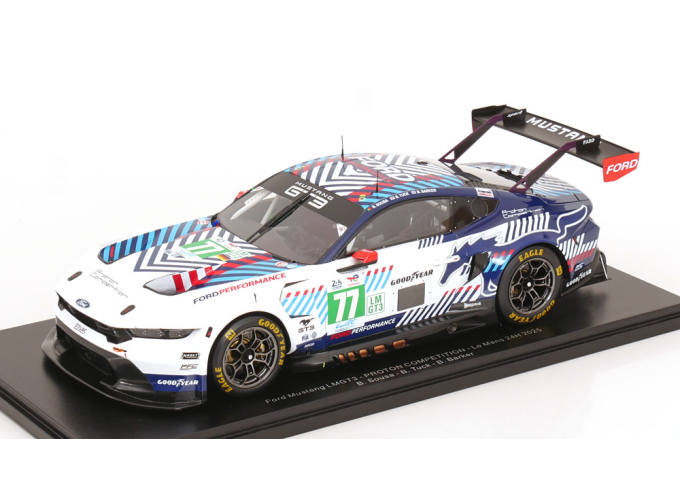 FORD Mustang LMGT3 №77 24h Le Mans, Sousa/Tuck/Barker (2025)