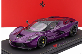 FERRARI LaFerrari (2012) - CON VETRINA - WITH SHOWCASE, dubai purple