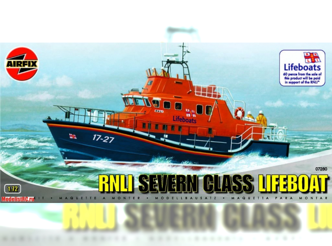 Сборная модель RNLI Severn Class Lifeboat