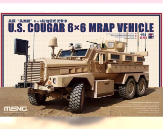 Сборная модель Бронемашина U.S. COUGAR 6x6 MRAP VEHICLE