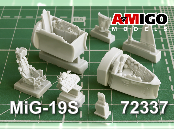 Кабина самолета М тип 19C с катапультным креслом КК-2