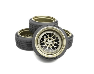 Набор дисков LD97 FORGED x LBWK LD-12 18 дюймов (с покрышками)