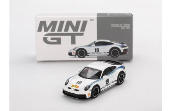 PORSCHE 911 №19 Dakar Rallye (1974), white