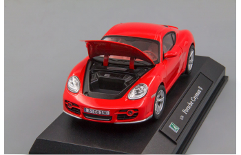 PORSCHE Cayman S, red