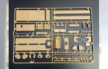 Сборная модель Танк M4A3 76W VVSS Sherman поздний, продвинутая версия