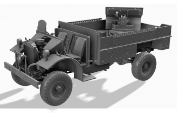 Сборная модель LRDG F30 Gun Truck с фигурками