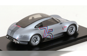 PORSCHE Vision 357 (2023) - 75th Anniversary Porsche Sports Car 1948-2023 - Con Vetrina - With Showcase, Grey Met