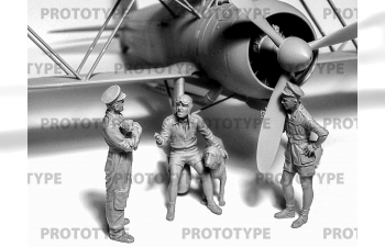 Сборная модель Фигуры, Итальянские пилоты в тропической униформе (1939-1943)