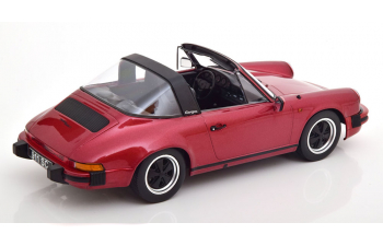 PORSCHE 911 SC Targa with Hardtop (1983), red metallic