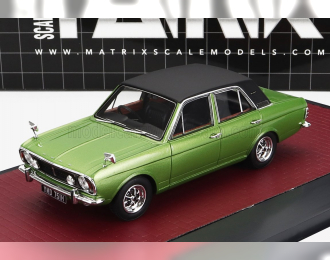 FORD Cortina 1600e (1970), Green Met