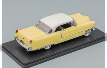 CADILLAC Coupe Deville (1955), yellow / white