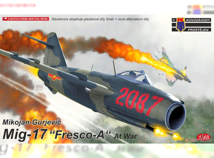 Сборная модель MiG-17 „Fresco-A“ At War