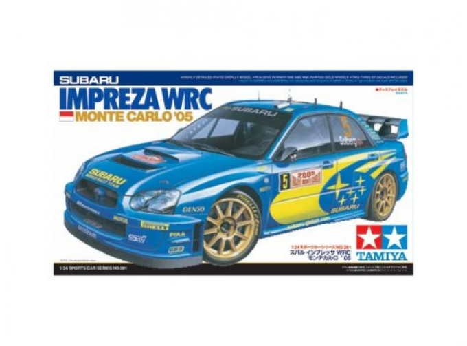 Сборная модель SUBARU Impreza WRC Monte Carlo 05