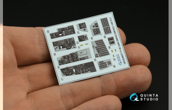 3D Декаль интерьера кабины F-4E c DMAS (Meng) (с 3D-печатными деталями)