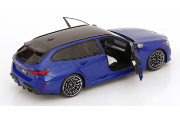 BMW M5 G99 Touring (2025), blue metallic