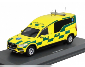 Nilsson XC90 Ambulance (Volvo XC90) Скорая помощь Швеция, yellow / green