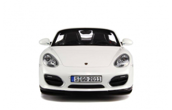 PORSCHE Boxster Spyder, белый