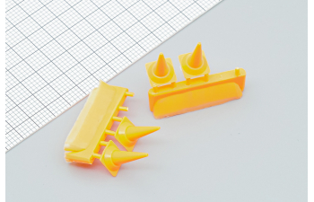 Набор дорожных конусов (средние), 4 шт.