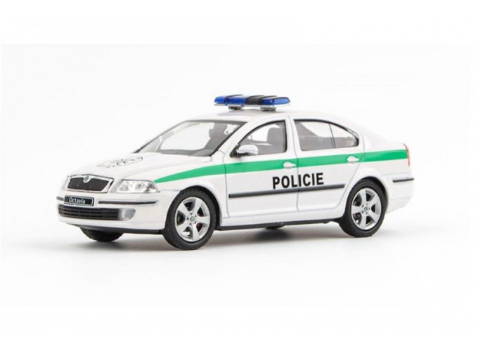 SKODA Octavia POLICE Czech Republic 2004, белый
