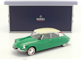 CITROEN DS19 1956 Vert Printemps / Champagne