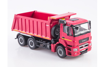 Камский грузовик 6520-21010-53 самосвал, красный