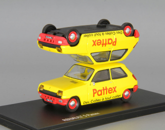 RENAULT 5 Pattex, yellow / red