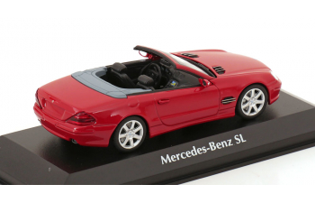 MERCEDES-BENZ SL Class (R230) - (2001), red