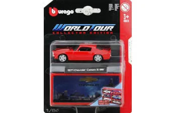 CHEVROLET Camaro Z/28 (1971), red/black