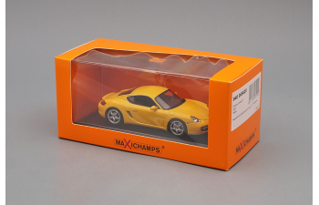 PORSCHE Cayman S (2005), yellow