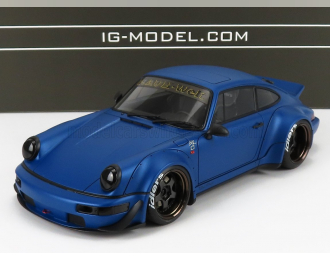 PORSCHE 911 964 Rwb Coupe 1990, Matt Blue