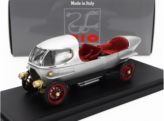 ALFA ROMEO 40-60 Cv Aerodinamica Siluro Ricotti Torpedo Open (1915), Silver