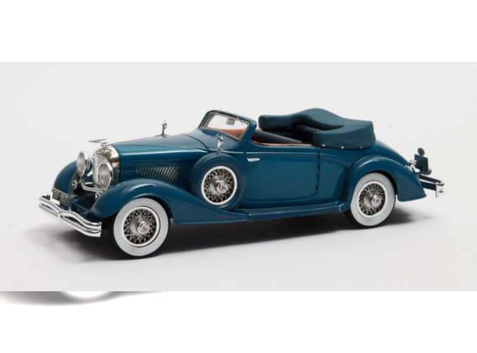 DUESENBERG J-519 2548 Cabriolet D'Ieteren (открытый) 1935 Blue