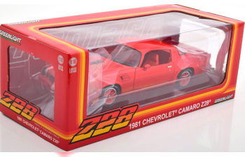 CHEVROLET Camaro Z28 (1981), light red black