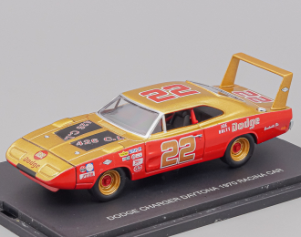 DODGE Charger Daytona (1970) Racing Car, red / gold