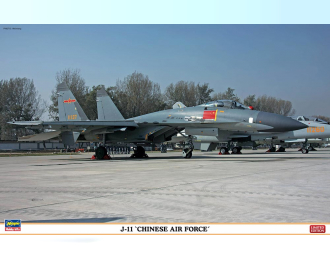 Сборная модель J-11 CHINESE AIR FORCE