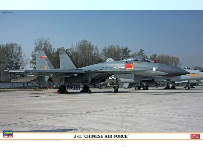 Сборная модель J-11 CHINESE AIR FORCE