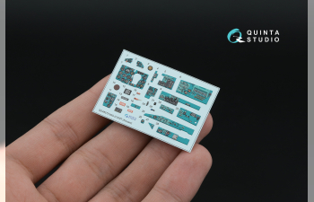 3D Декаль интерьера кабины МиГ-21СМТ (Eduard) (с 3D-печатными деталями)