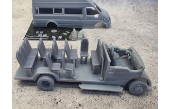 Сборная модель Нижегородец-222702 (Ford Transit)