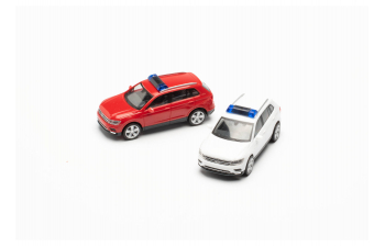 Сборная модель набор VOLKSWAGEN Tiguan (Minikit) белый-красный