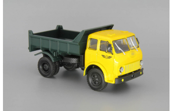 Минский-503Б (1963) самосвал, желтый / зеленый