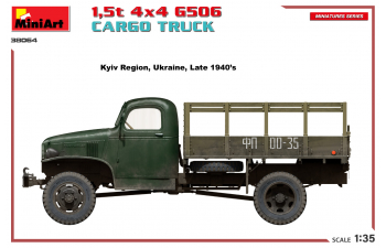 Сборная модель CHEVROLET G506 1.5t 4x4 Cargo Truck 1945