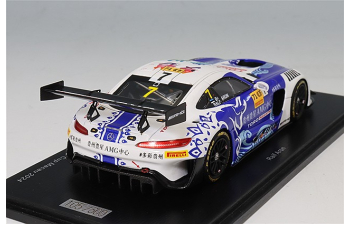 MERCEDES-BENZ Amg Gt3 Evo Team Toro Racing №7 Fia Gt World Cup Macau (2024) Ralf Aron, Blue White