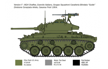 Сборная модель Танк M24 CHAFEE