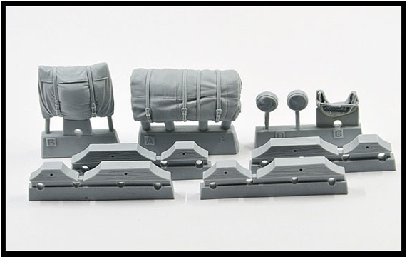 Набор штатной укладки для Т-54/Т-55 (7шт)