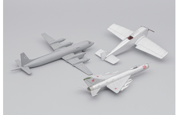 Набор из 3 моделей из серии Легендарные Самолеты