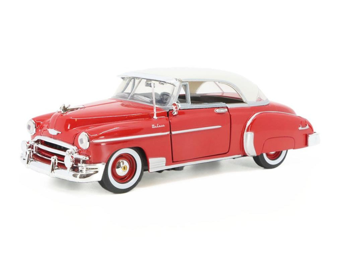 Chevrolet Bel Air 1950, red